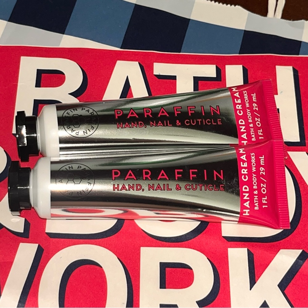 2x Paraffin Hand, Nail, Cuticle Hand Cream bath and body works